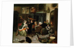 The Dissolute Household, 1668 by Jan Havicksz. Steen