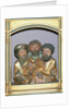 Wooden carvings of St. James the Greater, St. Simon and St. Thaddeus by Nikolaus Hagenauer