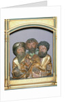 Wooden carvings of St. James the Greater, St. Simon and St. Thaddeus by Nikolaus Hagenauer