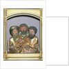 Wooden carvings of St. James the Greater, St. Simon and St. Thaddeus by Nikolaus Hagenauer