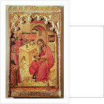 St. Luke Operating on a Man's Head, c.1400-30 by Spanish School