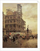 The Place des Pyramides, Paris, 1875 by Giuseppe or Joseph de Nittis