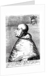 Portrait of Pope Alexander VI 16th-17th century by School Italian
