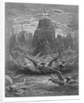 St. Louis leaving Aigues-Mortes by Gustave (after) Dore