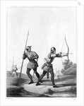 Free archers during the reign of Louis XI by French School
