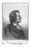 Friedrich Schiller engraved by Massol by Theophile Behaeghel