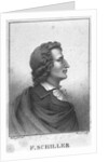 Friedrich Schiller engraved by Massol by Theophile Behaeghel