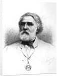 Portrait of Ivan Turgenev by Pierre Edmond Alexandre Hedouin