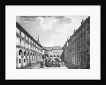 View of the Men's Yard at the Conciergerie Prison, engraved by Alphonse Urruty c.1831 by Collard (after)