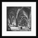 Interior view of the entrance room at the Conciergerie Prison by Collard