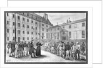 Ceremony before the departure of the convicts by Gabriel Cloquemin