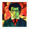 Self Portrait, 1908 by Kazimir Severinovich Malevich