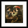 The Card Players by Theodor Rombouts