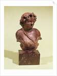 Bust of Bacchus, ornament from a bed by Roman Roman