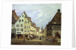 Place du Marche-aux-Fruits, Colmar, 1875 by Michel Hertrich