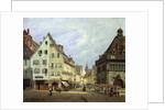 Place du Marche-aux-Fruits, Colmar, 1875 by Michel Hertrich