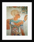 Portrait of Ramesses III from the Tomb of Amen-Her-Khepshef, New Kingdom by Egyptian 19th Dynasty