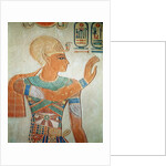 Portrait of Ramesses III from the Tomb of Amen-Her-Khepshef, New Kingdom by Egyptian 19th Dynasty