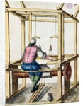A Venetian Weaver by Jan van Grevenbroeck