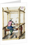 A Venetian Weaver by Jan van Grevenbroeck
