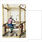 A Venetian Weaver by Jan van Grevenbroeck