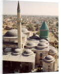 Aerial view of the Mevlana Tekke Konya, Turkey by Anonymous