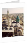 Aerial view of the Mevlana Tekke Konya, Turkey by Anonymous