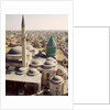 Aerial view of the Mevlana Tekke Konya, Turkey by Anonymous