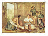 Indians Preparing Tortillas by Julio Michaud (after)