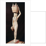 Woman carrying offerings, New Kingdom by Egyptian 18th Dynasty