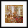 Interior with a Woman in Yellow in Front of a Window by Edouard Vuillard