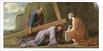 Jesus carrying his cross, c.1651 by Eustache Le Sueur