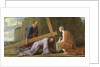 Jesus carrying his cross, c.1651 by Eustache Le Sueur