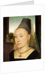 Barbara de Vlaenderberch, c.1472-75 by Hans Memling