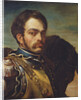 Carabinier Officer with his Horse, c.1814 by Theodore Gericault