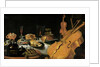 Still Life with Musical Instruments, 1623 by Pieter Claesz