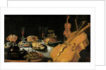 Still Life with Musical Instruments, 1623 by Pieter Claesz