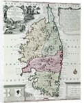 Map of Corsica by Georg Matthäus Seutter