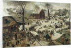 The Census at Bethlehem by Pieter The Elder Brueghel