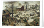 The Census at Bethlehem by Pieter The Elder Brueghel