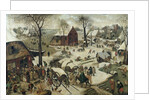 The Census at Bethlehem by Pieter The Elder Brueghel