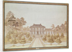 One of the 36 Palaces of the Emperor at Yuen Ming Yuen, built by Benoit in 1750 by French School
