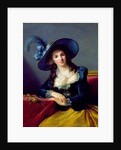 Antoinette-Elisabeth-Marie d'Aguesseau Countess of Segur, 1785 by Elisabeth Louise Vigee-Lebrun