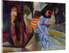 Pierrot, 1913 by August Macke