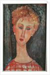 Young Girl with Earrings by Amedeo Modigliani