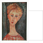 Young Girl with Earrings by Amedeo Modigliani