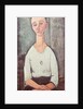 Portrait of Madame Chakowska, 1917 by Amedeo Modigliani