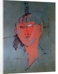 The Red Head, c.1915 by Amedeo Modigliani