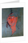 The Red Head, c.1915 by Amedeo Modigliani