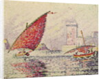 Fort Saint-Jean, Marseilles, 1907 by Paul Signac